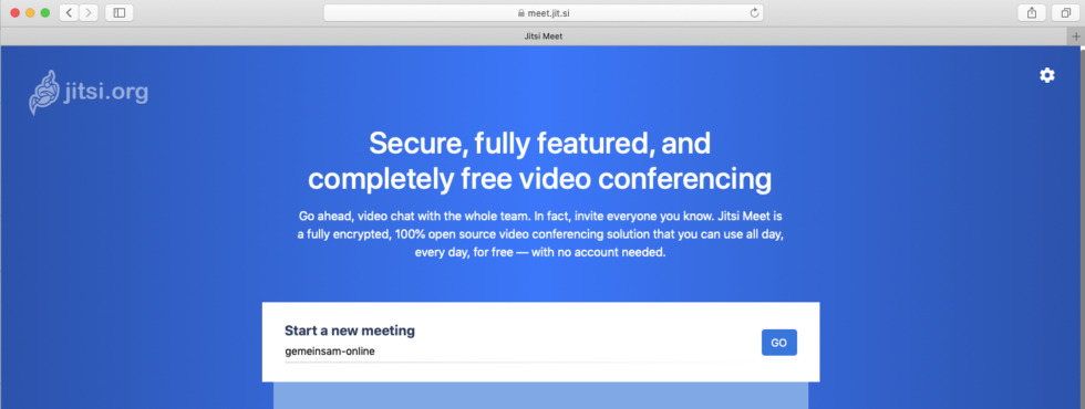 jitsi meet online